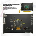 thumbnail image 3 of LESOWN 10 inch Monitor HDMI Small LCD Smooth Responsive Touchscreen IPS 1024x600 10.1 inch Display with Dual Speakers Drive Free, 3 of 9