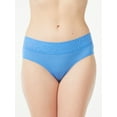 thumbnail image 2 of Joyspun Women's Lace and Modal Hipster Panties, 3-Pack, Sizes XS to 3XL, 2 of 4