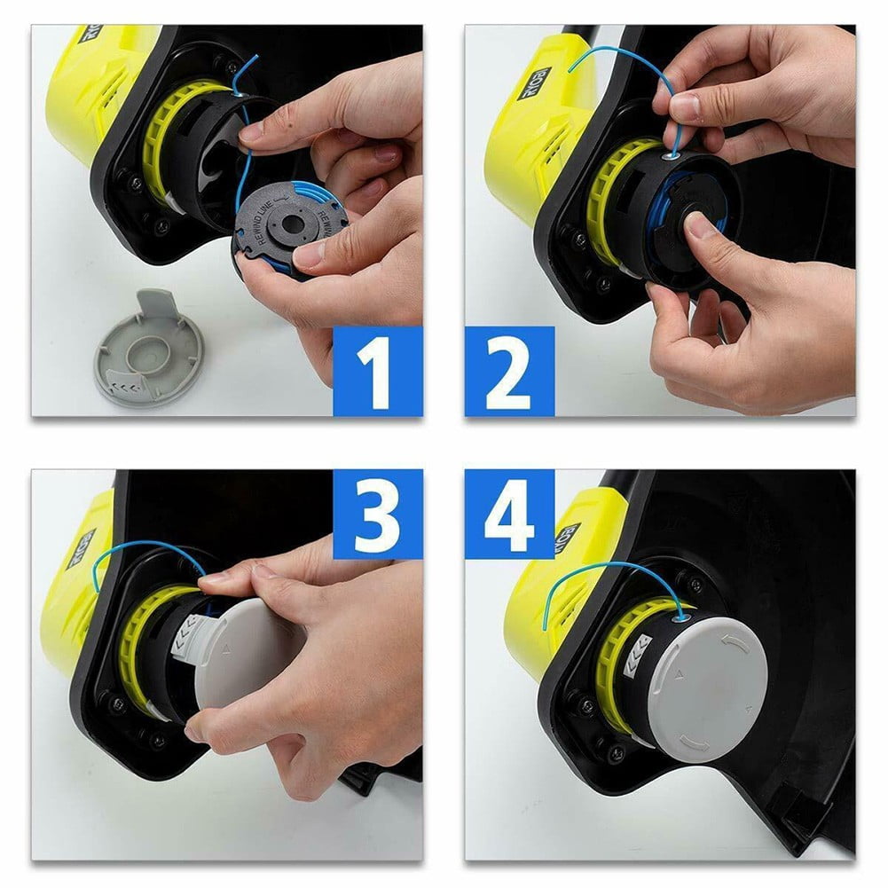 3x Ersatz-Spulenkappe AC14HCA Für Ryobi One+ 18V/24V/40V Akku-Trimmer – Robustes ABS