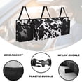 thumbnail image 5 of KUIFORTI Car Trunk Organizer and Storage, Black Cow Print Car Organizer Keep the Car Clean and Tidy, Washable Car Organization Women Automotive Interior Accessories for SUV/MPV/Truck/Van/Sedan, 5 of 6