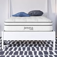 thumbnail image 1 of Modway Jenna 8â€ Innerspring and Memory Foam Narrow Twin Mattress With Individually Encased Coils White, 1 of 10
