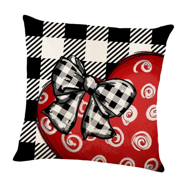 Cojín decorativo Macarena San Valentín 17,72x17,72 pulgadas