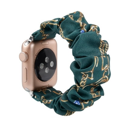 COUTEXYI Universal Printed Watch Strap, Flamingo Pattern Elastic Watchband for Apple Watch, Watch Accessory