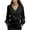 Black, variant on Satin Shirts for Women Fashion Casual V Neck Solid Color Top Puff Long Sleeve Blouse Dressy Business Work Tops Blusa Satinada Mujer Elegante