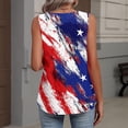 thumbnail image 5 of DORKASM 250 Year American Anniversary Tank Tops Square Neck Summer American 250th Anniversary Printed T Shirts American Birthday Sleeveless American Flag Clothes 2026 Vintage Shirts Red S, 5 of 5