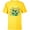 Yellow, variant on Disney Mickey & Minnie Pure Gold St Patrick’s Day Retro - Short Sleeve T-Shirt for Kids - Customized-White