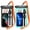 Black+Green, variant on 2 Pcs Waterproof Phone Pouch, [Up to 10" Large] Universal IPX8 Waterproof Cell Phone Case Dry Bag with Lanyard for iPhone 16 Pro Max/16E/15/14/13,Galaxy S25 Ultra/S24/S23 for Vacation -Black