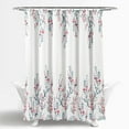 thumbnail image 2 of Lush Decor Multi-color Floral Polyester Shower Curtain, 72" x 72", 2 of 6