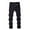 ZD Black, variant on Baby Boy Jeans Fall Toddler Kids Boys Casual Jeans Drawstring Elastic Waist Denim Pants with Pocket Slim Fit Breathable Jeans for Teens Dark Blue 3 years-4 years