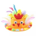 thumbnail image 1 of kurtrusly Easter Hat Diy Production Materials Pack Orange, 1 of 9