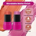 thumbnail image 2 of Blush Makeup Stick 2 Pcs, Multi-Use Cream Tinted Solid Moisturizer Stick with Natural Flush, Hydrating & Long-lasting, for Eyes, Lips & Cheeks, 2 of 7