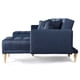 thumbnail image 5 of Sala Modular Doble Chaise Makora Marietta con Memory Foam Color Azul Lino Respaldo Reclinable de 3 Posiciones, 5 of 7
