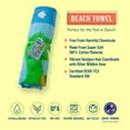 thumbnail image 4 of Wildkin Kids 100% Cotton Beach Towel for Boys and Girls (Dinosaur Land Blue), 4 of 6