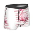 thumbnail image 3 of Fotbe Flamingo Men’s Total Support Pouch Boxer Briefs, X-Temp Cooling, Moisture-Wicking Underwear, Regular, Long-leg and Trunk-Medium, 3 of 9