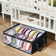thumbnail image 3 of Versatile Hanging Storage Bag Organizer For Hats Bras And Clothes Foldable Hanger Friendly Closet Organizers And Storage Sweatshirt Storage Closet Organizer for Clothes Small Cloth Blanket Bag Storage, 3 of 3