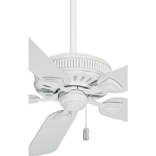 Ainsworth Cottage White Ceiling Fan, Cottage Ceiling Fan