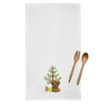 thumbnail image 2 of Carolines Treasures BB1606WTKT Christmas Tree and Chocolate Labrador White Kitchen Towel Set of 2 Dish Towels 19 X 25", 2 of 3