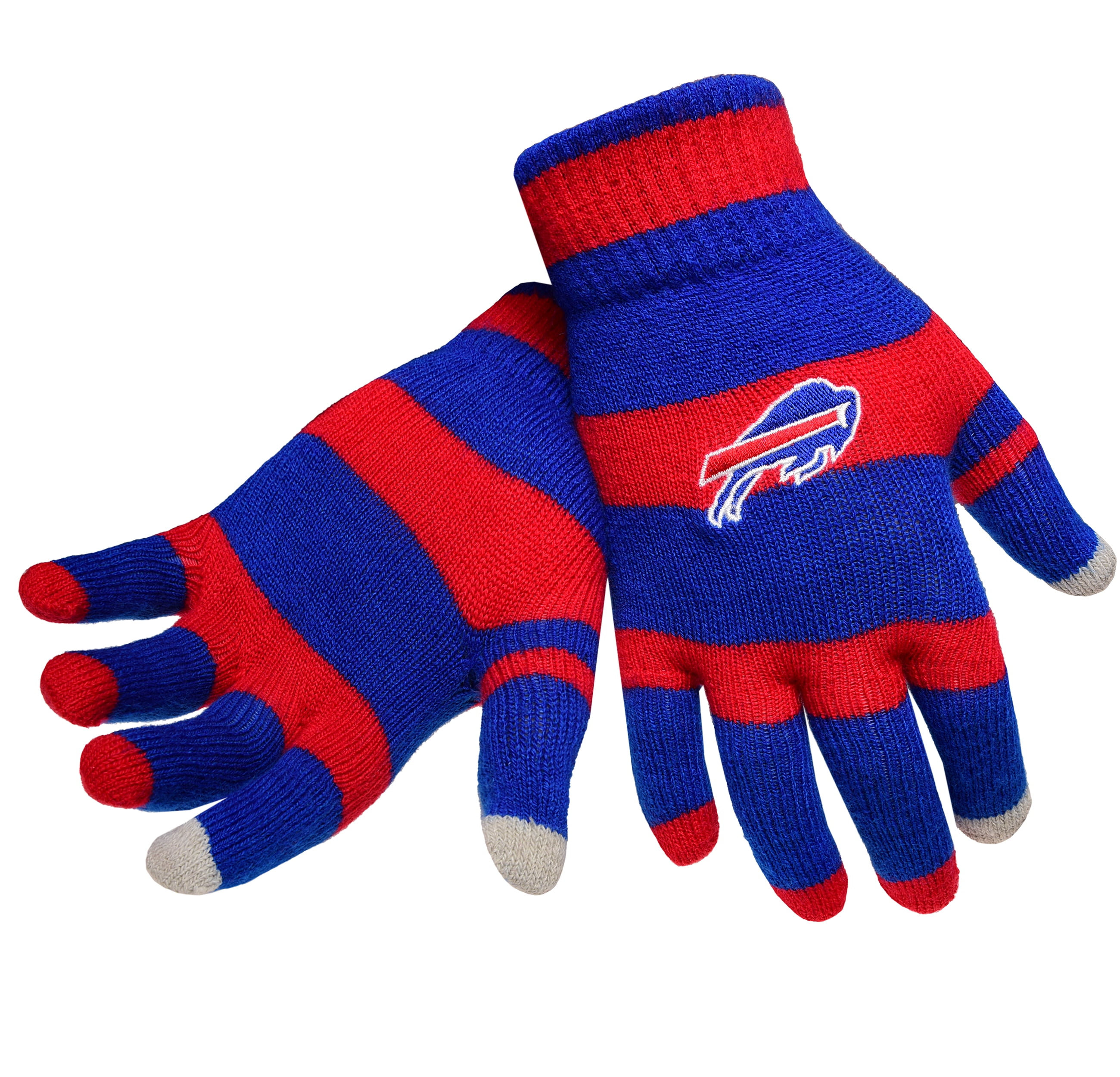 NFL Forever Collectibles Lodge Gloves, Buffalo Bills