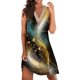 thumbnail image 1 of Gibobby Vestido Causal para Mujer de Verano Vestido sin mangas estampado suelto informal con cuello en V para mujer(Amarillo,M), 1 of 3