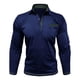 thumbnail image 4 of Ceisia Men's Slim Fit Long Sleeve Turndown Collar Shirt with Contrast Trim and Chest Pocket Navy L Gifts, 4 of 8