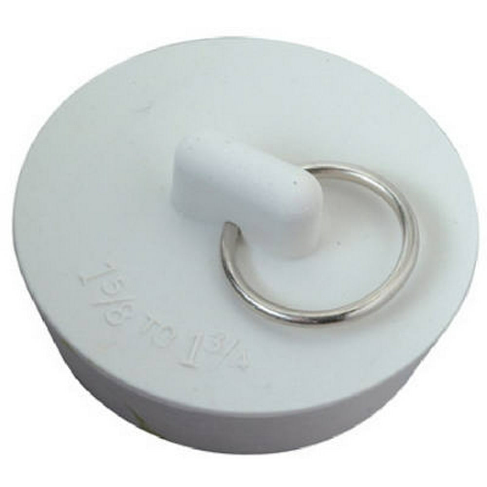 13/4Inch White Rubber Sink Stopper Pack of 12