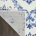 thumbnail image 6 of Nourison Whimsicle Botanical Farmhouse Ivory Navy 3' x 5' Area Rug, (3'x 5'), 6 of 8