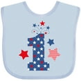 thumbnail image 3 of Inktastic Firecracker 1st Birthday Boys or Girls Baby Bib, 3 of 4