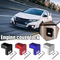 thumbnail image 3 of Silvery Hood Release Handle Repair Kit fit for Honda CIVIC Ridgeline Element K7 X6W7, 3 of 9