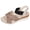 Khaki, variant on Women's Braided Wedge Platform Sandals Elastic Ankle Strap Fish Mouth Design Versatile Casual Dress Shoes for Spring Summer Outdoor/Indoor All-Day Comfort