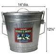 thumbnail image 2 of Woodlink 25 lb Large Metal Bird Seed Storage Container with Locking Lid, 2 of 7