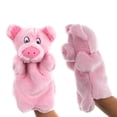 thumbnail image 4 of Marionetas de mano de cerdito de peluche, marionetas de cerdo de dibujos animados, juguetes de marionetas de mano para niños, juguete de peluche para niños, 4 of 6