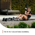 thumbnail image 7 of NUOBELL Adjustable Dumbbells Pair 5-80 lbs : the Adjustable Dumbbell Set to Replace 16 Sets of Dumbbells. Add Nuobell Dumbbells 80lb and Free Weights to Your Home Gym. Just Twist the Handle to Adjust, 7 of 7