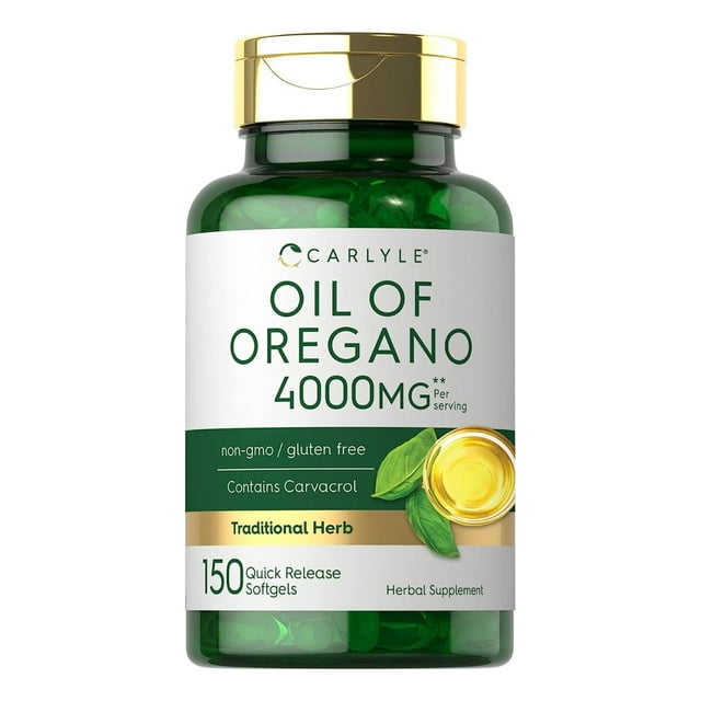 Suplemento Extracto De Hierbas Tradicionales Carlyle Aceite Orégano
