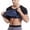 Blue, variant on Men Slim Fit Short Sleeve Casual Crew Neck T Shirt Digital Print Top For Daily Wear Outdoor Activities, XL, Silver