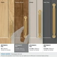 thumbnail image 3 of Amerock Collet 3-3/4 inch (96mm) Center-to-Center Champagne Bronze Cabinet Pull, 3 of 6