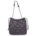 thumbnail image 1 of Bolso Bolsillo para Mujeres Algodón Correa Ajustable Hinchado, 1 of 9