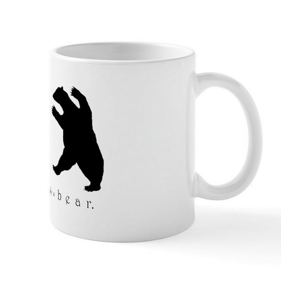 CafePress - Exit, Pursued By A Bear Mug - 11 oz Ceramic Mug - Novelty Coffee Tea Cup