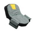 thumbnail image 4 of Funda para asiento de cortacésped, antideslizante, para exteriores, práctica, universal, cómoda y elástica. Amarillo gris, 4 of 9