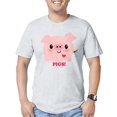thumbnail image 1 of CafePress - Kawaii I Love Pigs Fitted T Shirt - Fitted T-Shirt, Vintage Fit Soft Cotton Tee, 1 of 1