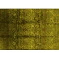 thumbnail image 1 of Ahgly Company Machine Washable Indoor Rectangle Oriental Yellow Industrial Area Rugs, 7' x 9', 1 of 4