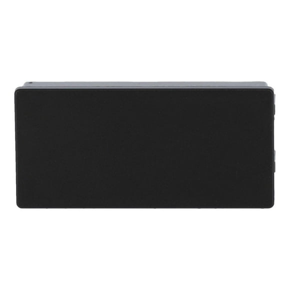 Tapón Ciego Unno Plástico Negro 1 Módulo