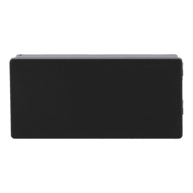Tapón Ciego Unno Plástico Negro 1 Módulo
