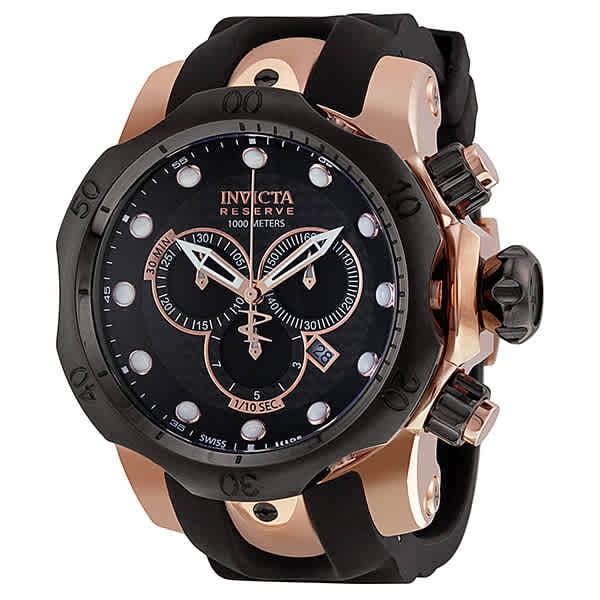 Invicta Men's 0361 Reserve Collection Venom Chronograph Black ...