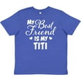 thumbnail image 3 of Inktastic My Best Friend is My Titi with Hearts Youth T-Shirt, 3 of 5