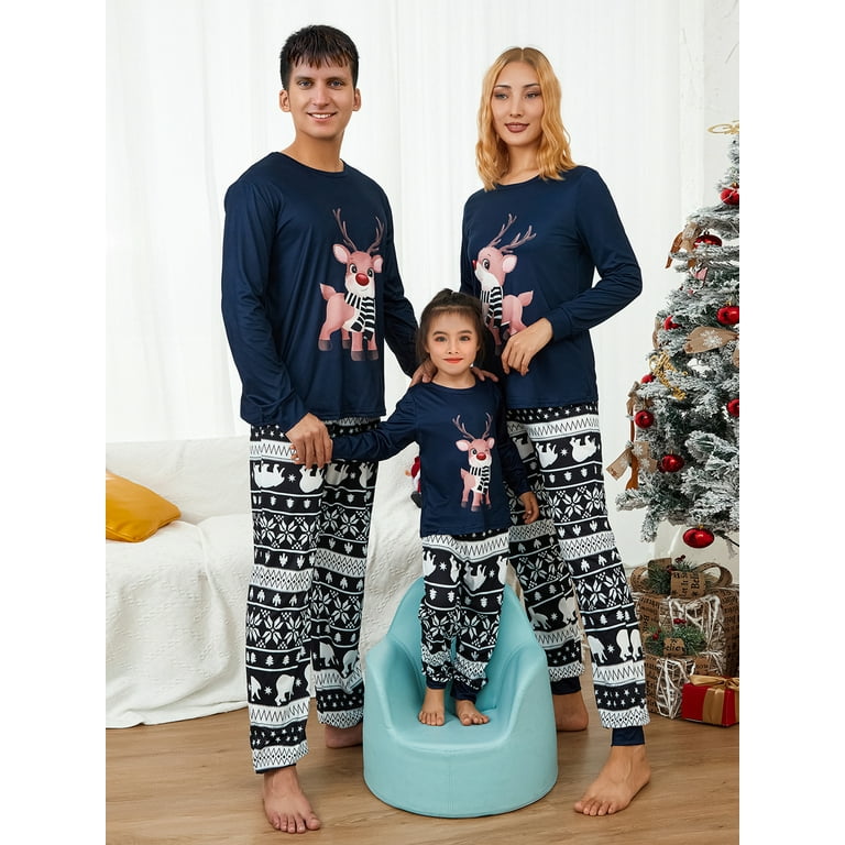Caroline dialect censuur wybzd Christmas Pajamas for Family Christmas Family Matching Pjs for Adults  Kids Holiday Xmas Family Nightwear Sleepwear - Walmart.com