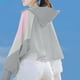thumbnail image 5 of TaTaai Womens UPF 50+ Sun Protection Hooded Jacket Long Sleeve Lightweight Windbreaker Quick Dry Breathable Outdoor Running Hiking Summer Wear Gift, 5 of 5