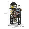 thumbnail image 5 of Mould King Cyberpunk Clock Building Set, 3181+ Pcs Building Blocks Kits That Run with Chiming Bird & 4 Dials, Electric Alarm Clock Model Kit with Motor, Collectible Building Toys for Adults and Teens, 5 of 6
