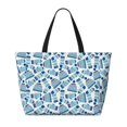 thumbnail image 2 of Fotbe Winter Knit Hat and Socks Bolsa de Viaje para Playa - Resistente al Agua, Bolsa Tote de Gran Capacidad y Ligera con 7 Bolsillos para Mujeres y Hombres, 2 of 7