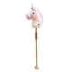 thumbnail image 1 of Caballo de peluche con ruedas para montar a caballo, ideal para niños y niñas a partir de 3 años. caballo desmontable, 1 of 9