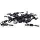 thumbnail image 4 of Conector de Línea de Gancho de Pesca Zulema Cambio rápido gira con anillo 50 Piezas, 4 of 7
